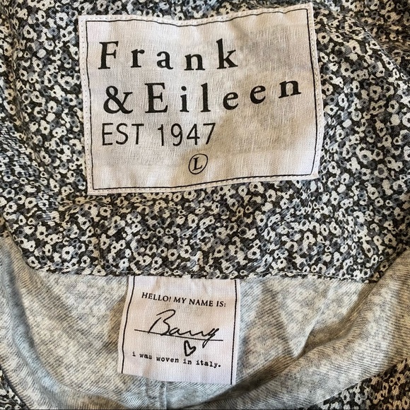 Frank & Eileen Barry Floral Button Front Shirt NWT - Picture 10 of 12